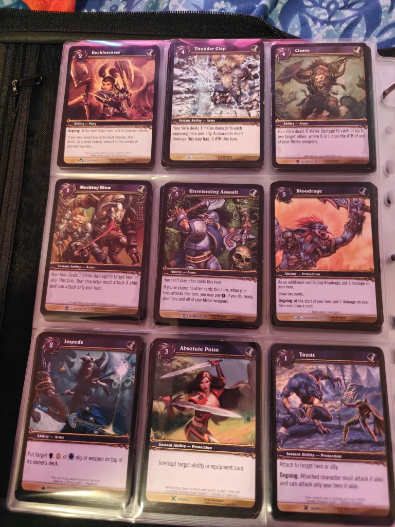 World of Warcraft (Warrior) TCG Cards image indicator(2)