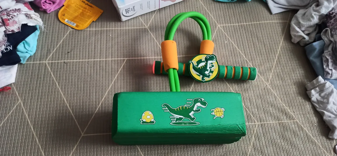 Dinosaur Pogo Jumper for Kids 🍁 image indicator(2)