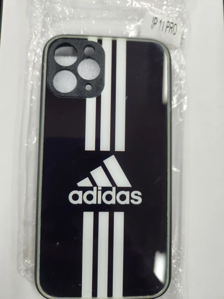 Adidas iPhone 11 Pro Case - Black & White thumbnail