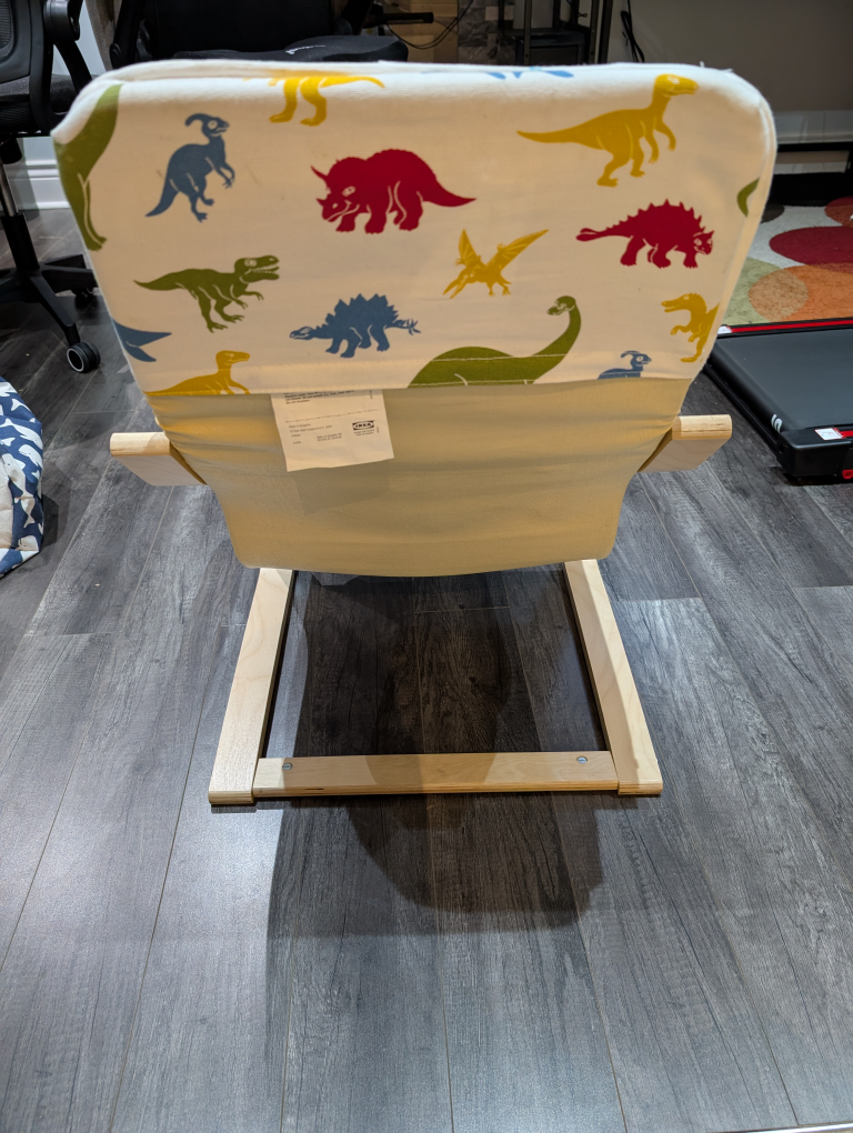 IKEA Poang Kids Armchair - Dinosaur Print - photo 3