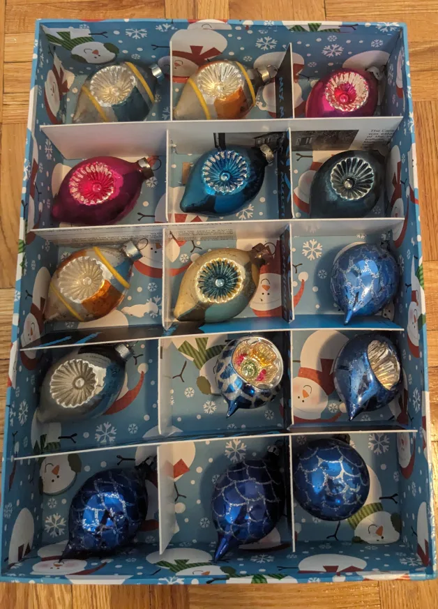 Vintage Christmas Ornaments thumbnail