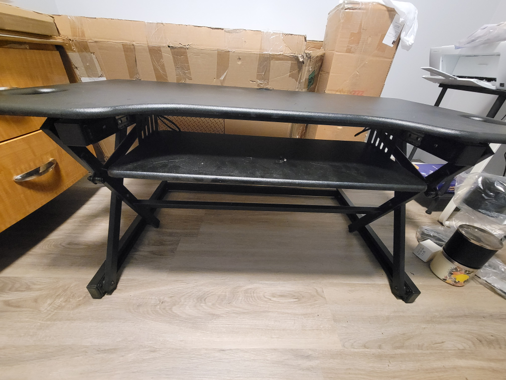 Flybold Standing Desk Converter - Black