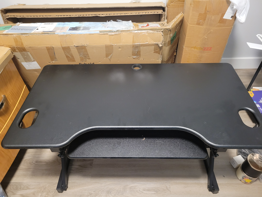 Flybold Standing Desk Converter - Black - photo 2