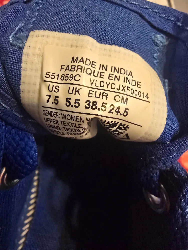 Converse Chuck Taylor All Star Blue, US 7.5 image indicator(2)