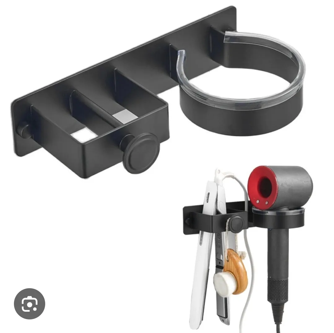 Hair Styling Tool Organizer - Black thumbnail