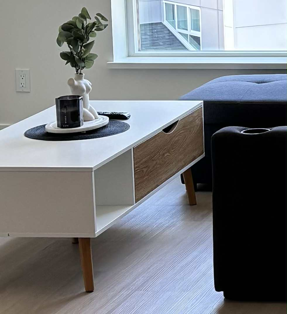 Magnolia Coffee Table - White & Wood - photo 5