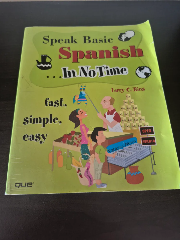 Speak Basic Spanish... In No Time Book thumbnail