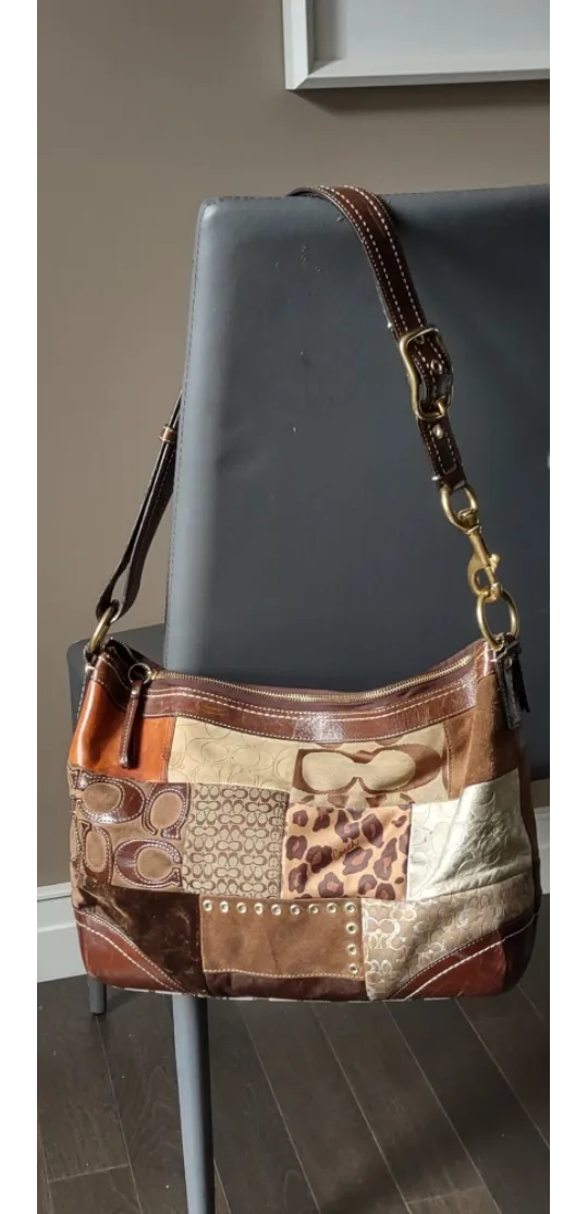 Coach Bag (Patchwork Shoulder) thumbnail