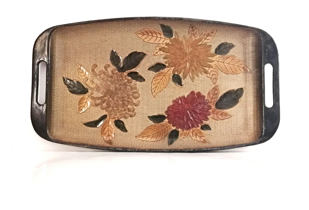 Plastic/Acrylic Tray - MCM Kitchenware ~ Retro Home Décor image indicator(3)