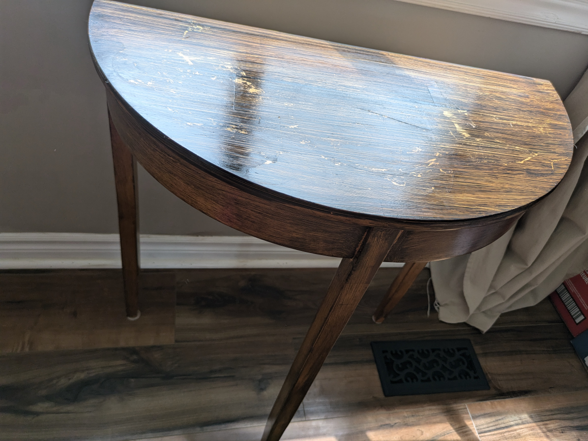 Half-Moon Console Table - photo 2