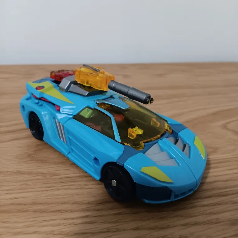 Blue Transformers Toy Car thumbnail