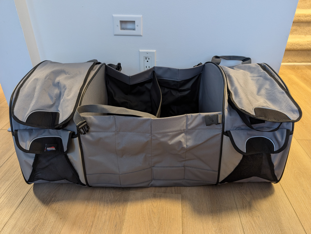 American Tourister Expandable Car Organizer, Grey
