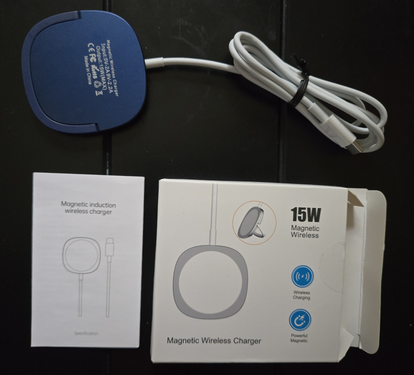 *still available* magnetic wireless charger - photo 4