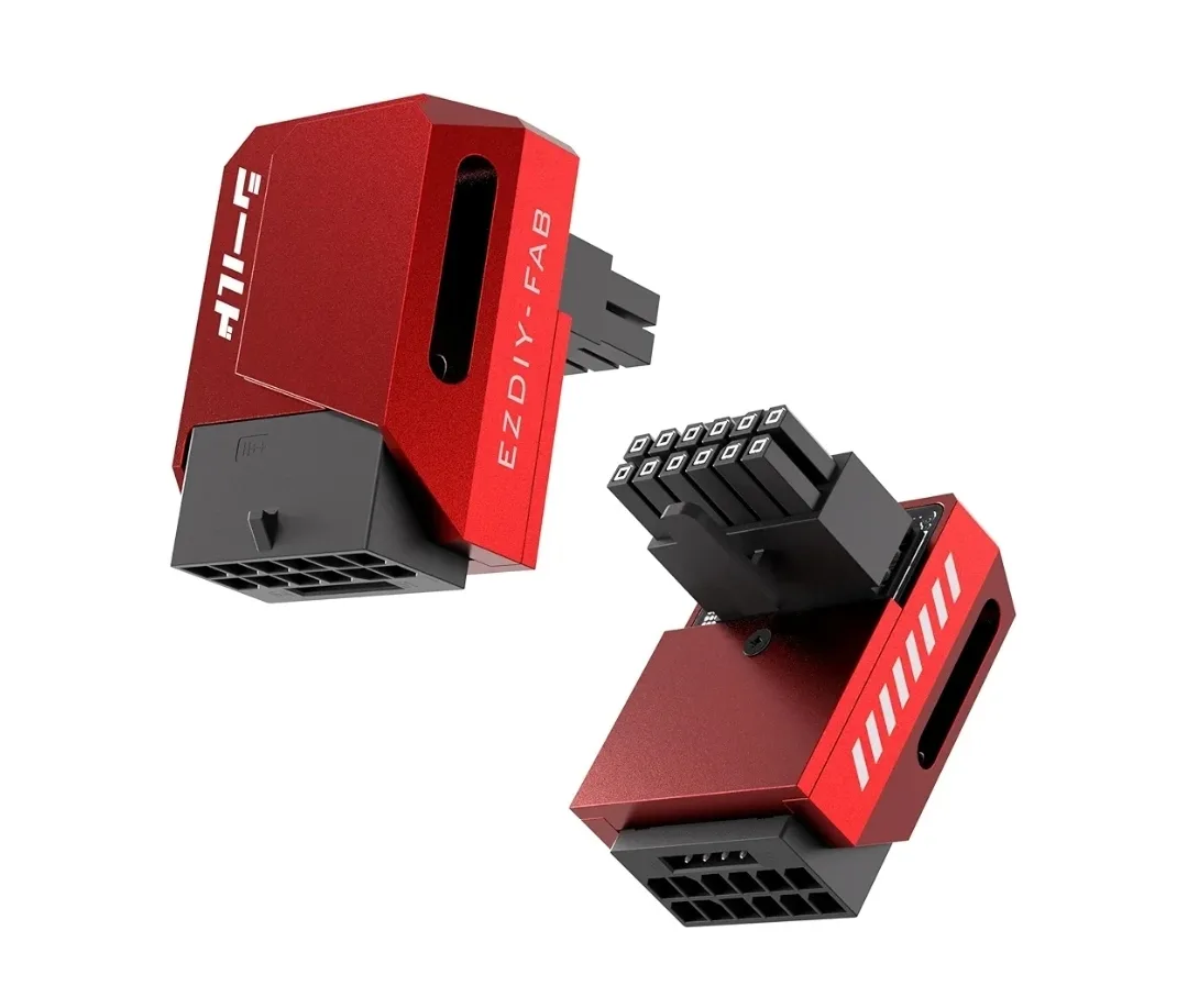 EZDIY-FAB PCIe 5.1 GPU Power Adapter – 600W 90° 16-Pin 12VHPWR thumbnail