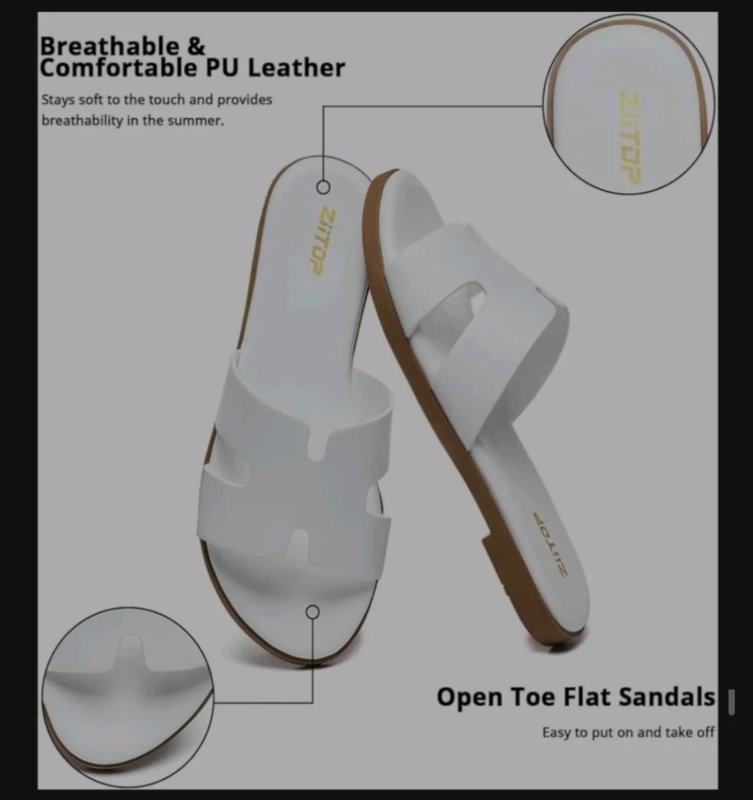 Women's Flat Sandals (2 colours) - sz 10 image indicator(7)