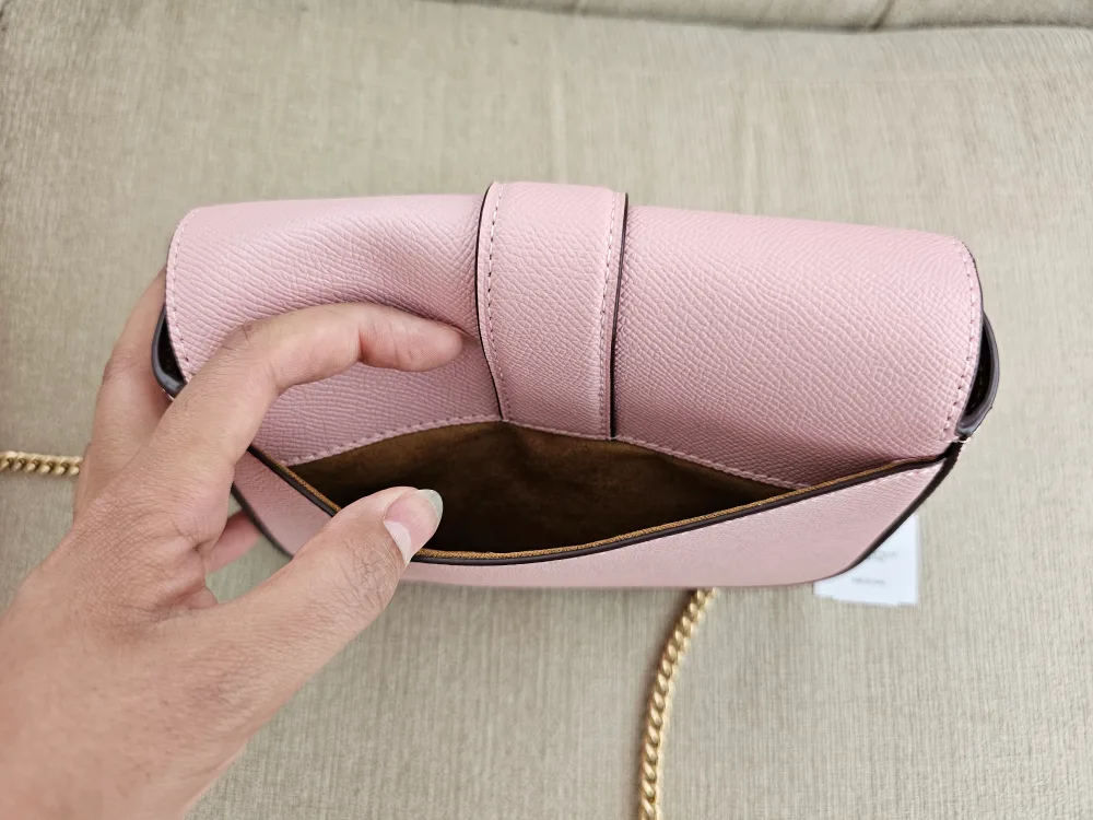 Authentic Coach Gemma Chain Crossbody - Pink image indicator(6)