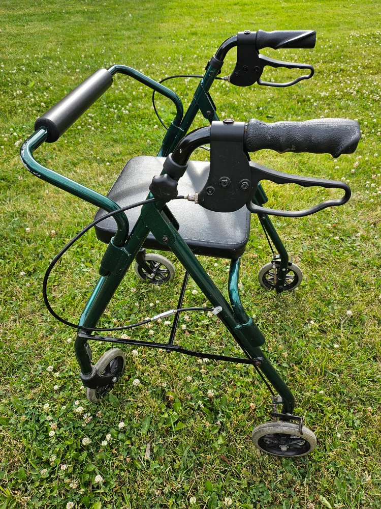 Folding Walker with Brakes thumbnail