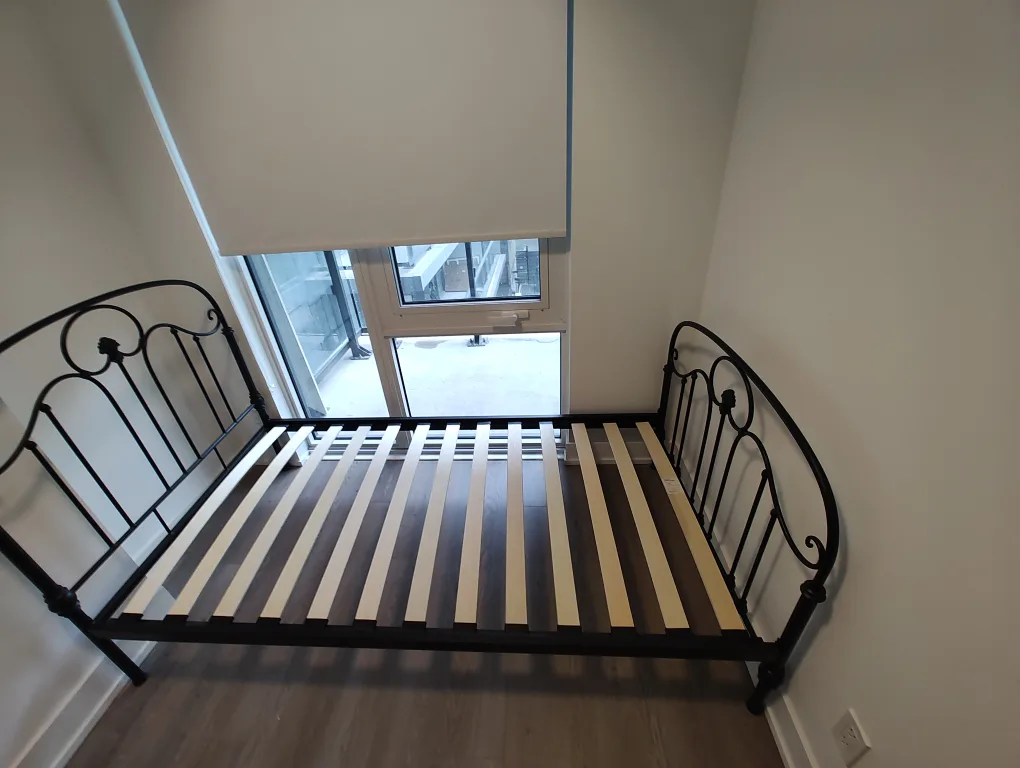 Black Metal Bed Frame thumbnail