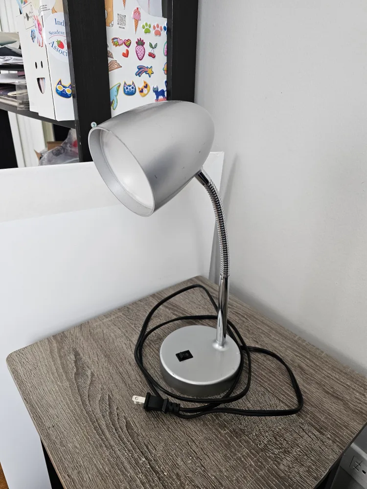 Silver Desk Lamp thumbnail