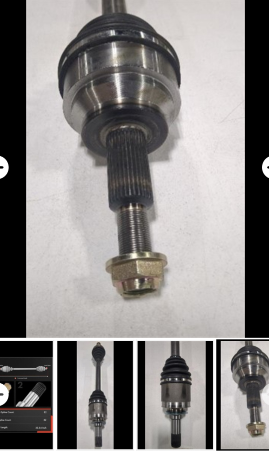 CV Axle Shaft - 32 Spline, 33.54 Inch - photo 2