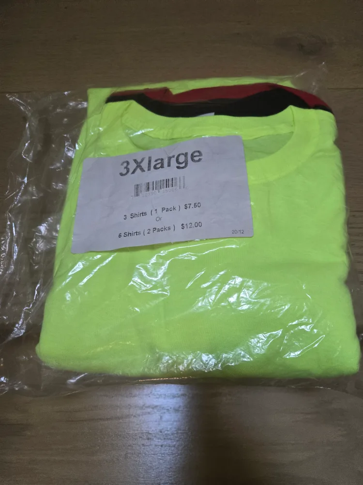 3XLarge T-Shirts - 3 Pack thumbnail