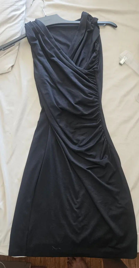 Zara Mini Black Dress thumbnail