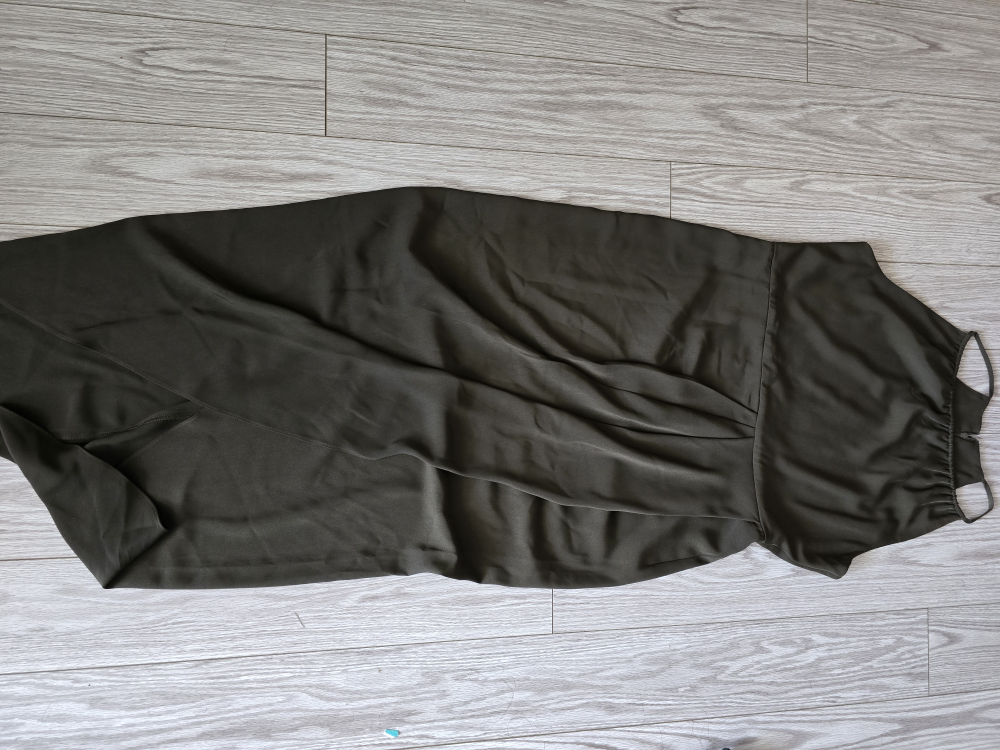 Shona Joy Olive Green Dress - Size 10