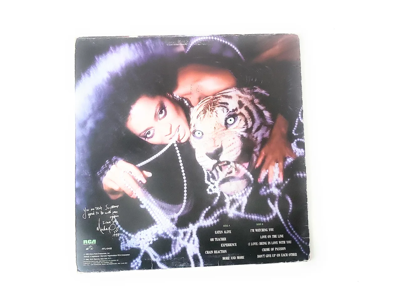 Diana Ross - Eaten Alive Vinyl Record image indicator(3)
