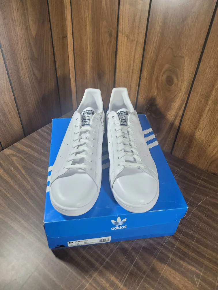 Adidas Stan Smith White Sneakers (with Box) thumbnail