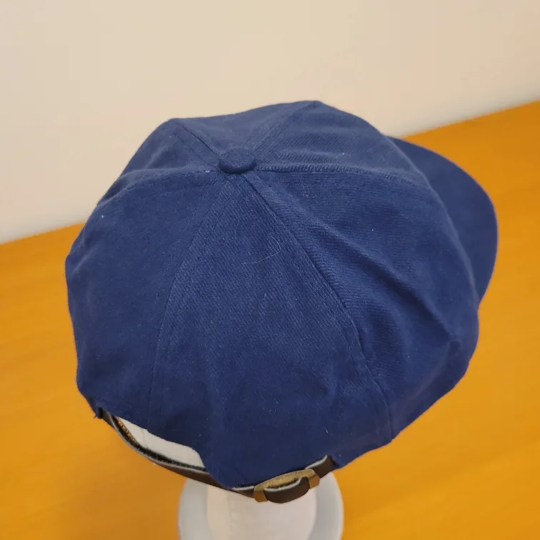 Brand New Vintage 90s Navy Blue Snapback Cap Hat image indicator(5)