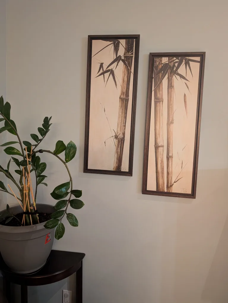 Bamboo Wall Art - Set of 2 thumbnail