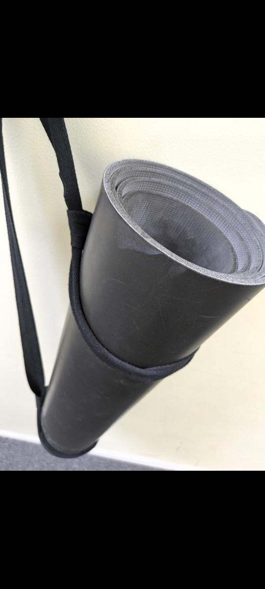 Lululemon Black Yoga Mat with Strap - photo 2