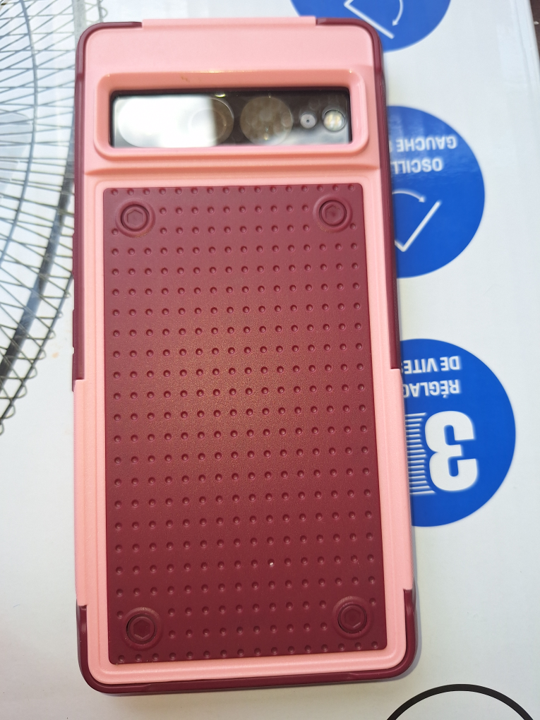 Google Pixel 7 Pro Phone Case - Pink & Burgundy - photo 2