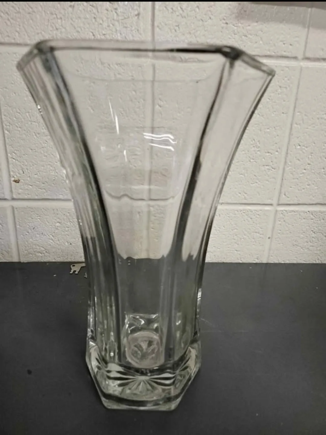 Clear Glass Vase - Home Decor thumbnail