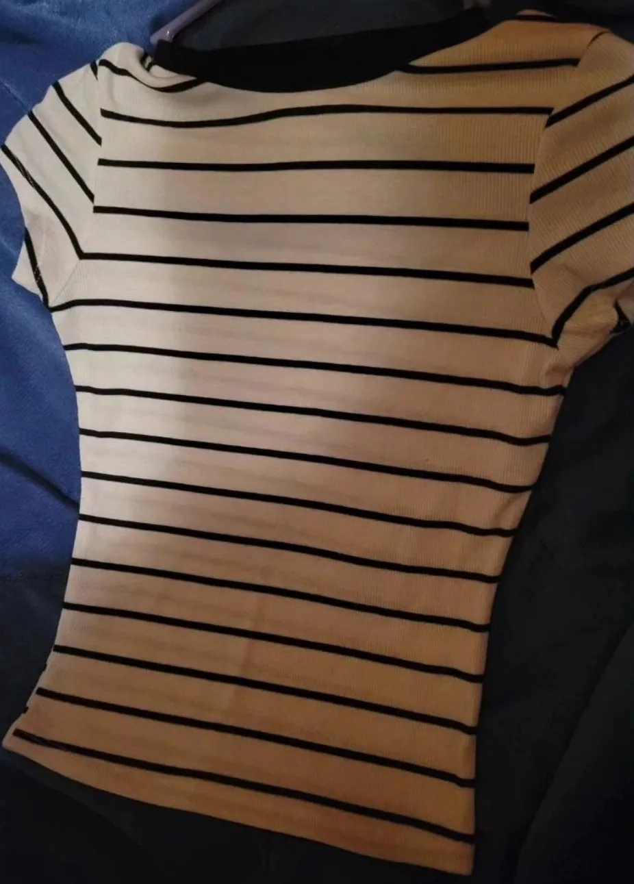 Striped Short Sleeve Top thumbnail