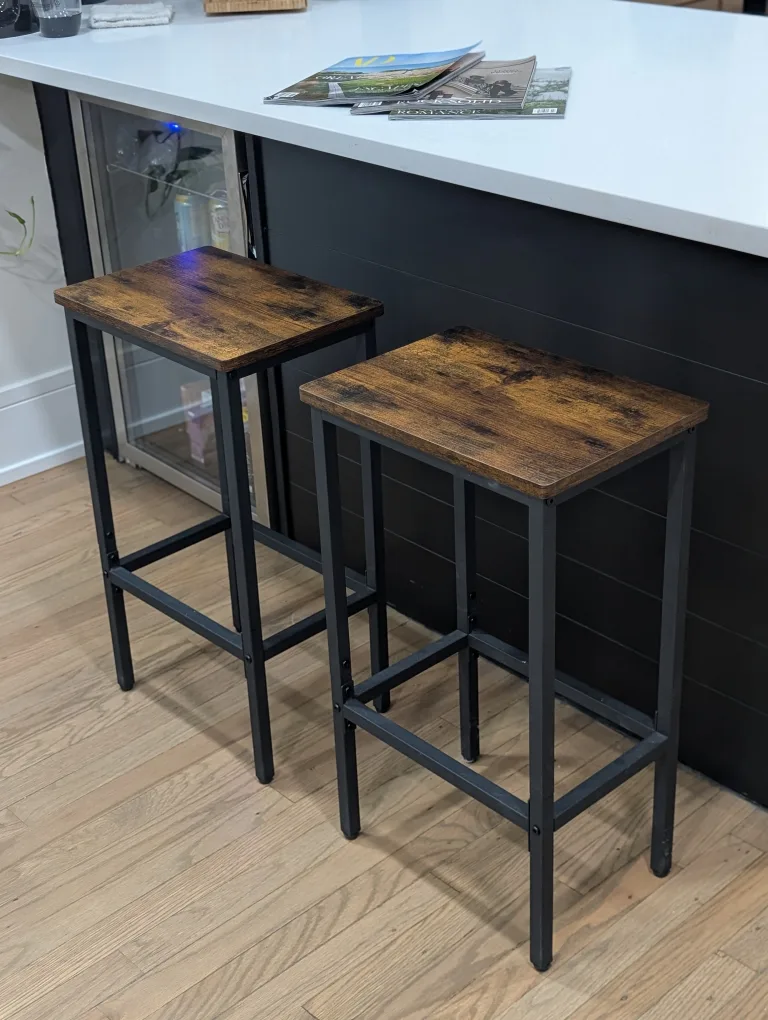 Set of 2 Bar Stools thumbnail