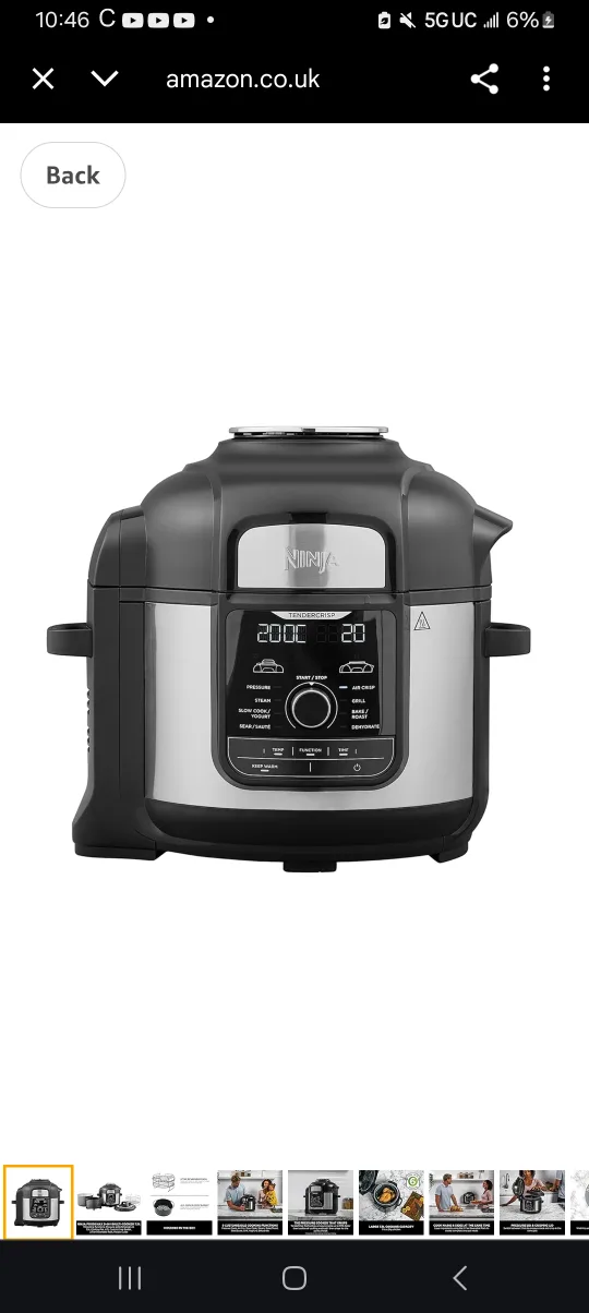 Ninja Foodi Max 9-in-1 Multi-Cooker 7.5L thumbnail