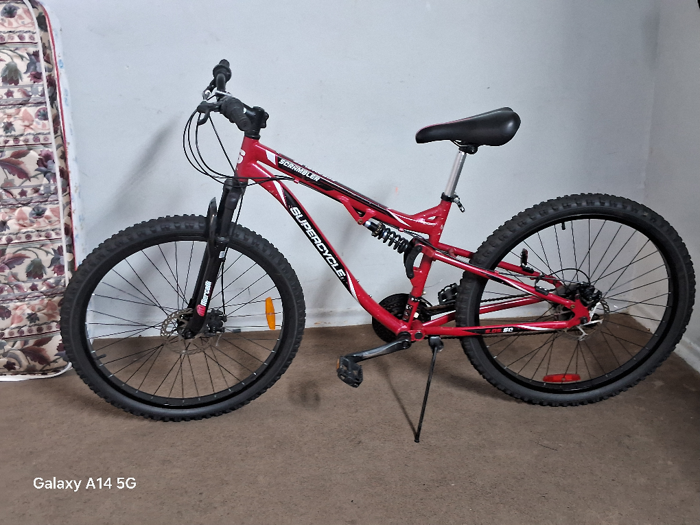 Supercycle Scrambler DS Mountain Bike - Red