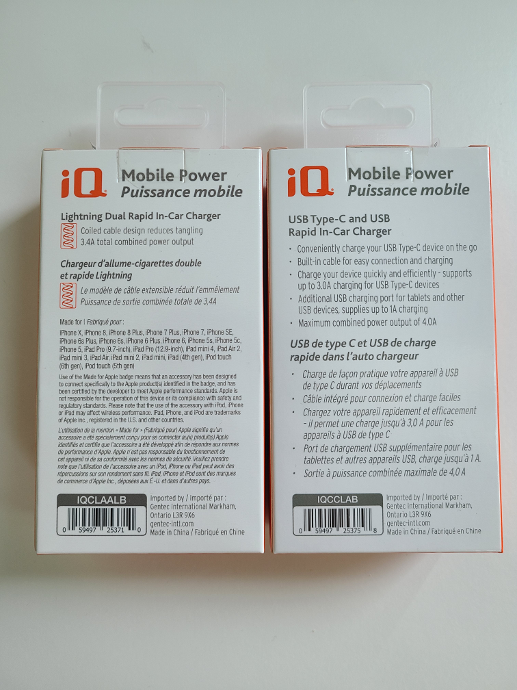 New iQ Mobile Power Rapid In-Car Charger - photo 2