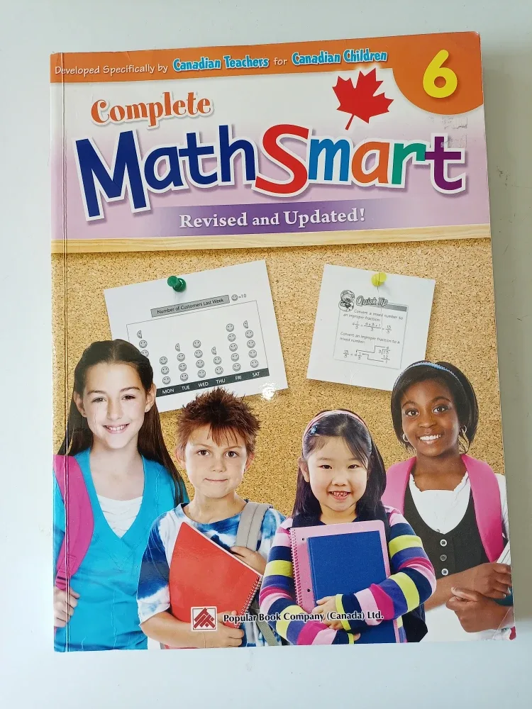 NEW~Math Smart grade 6 🇨🇦 thumbnail