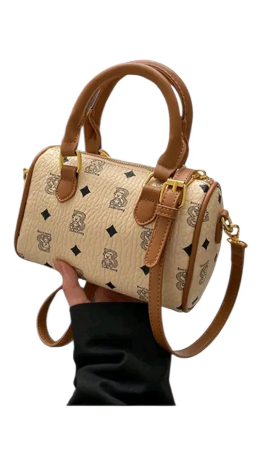 Patterned Barrel Bag thumbnail