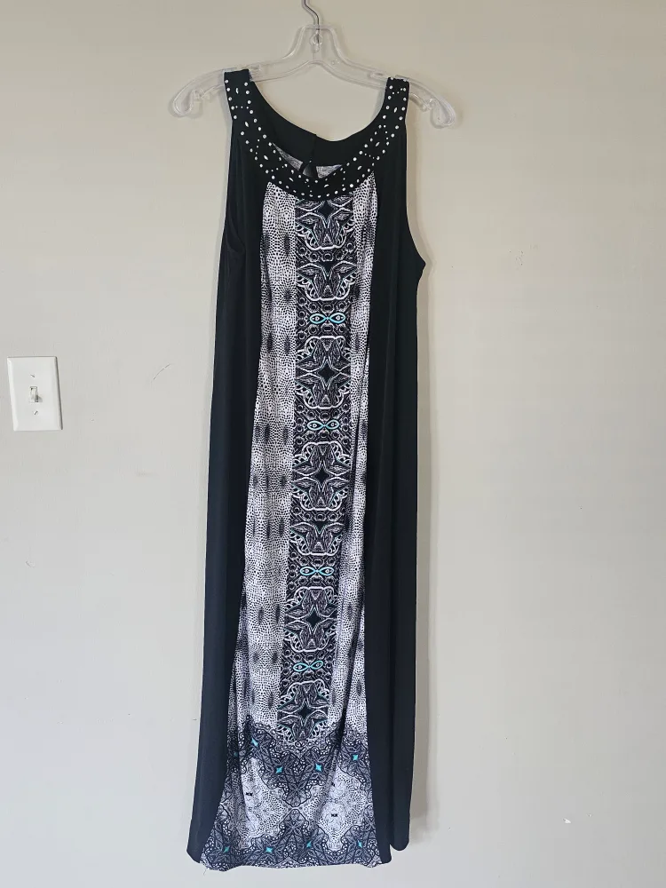 Black Maxi Dress -XL thumbnail