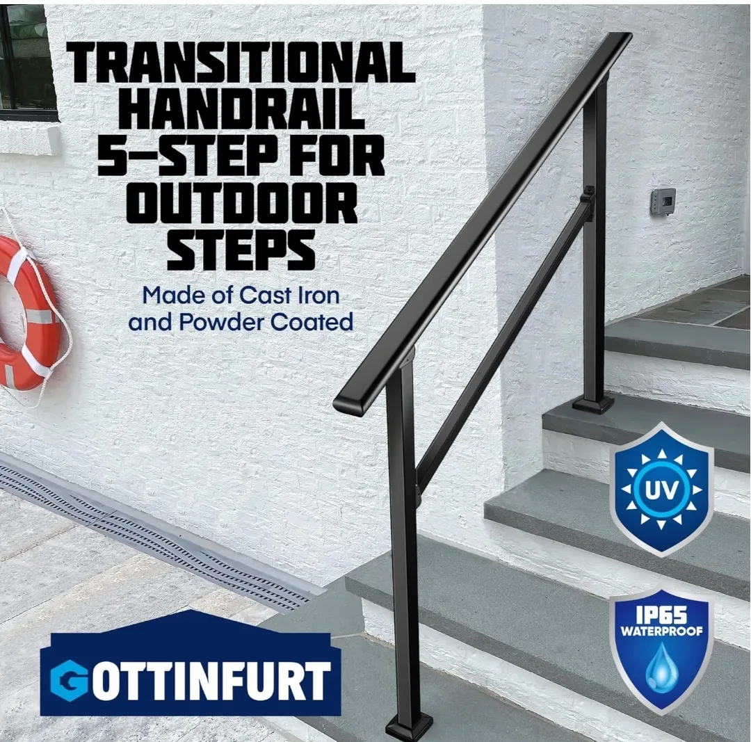 Gottinfurt Transitional Outdoor Handrail - New in Box! thumbnail