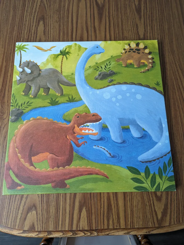 Dinosaur Canvas Print thumbnail