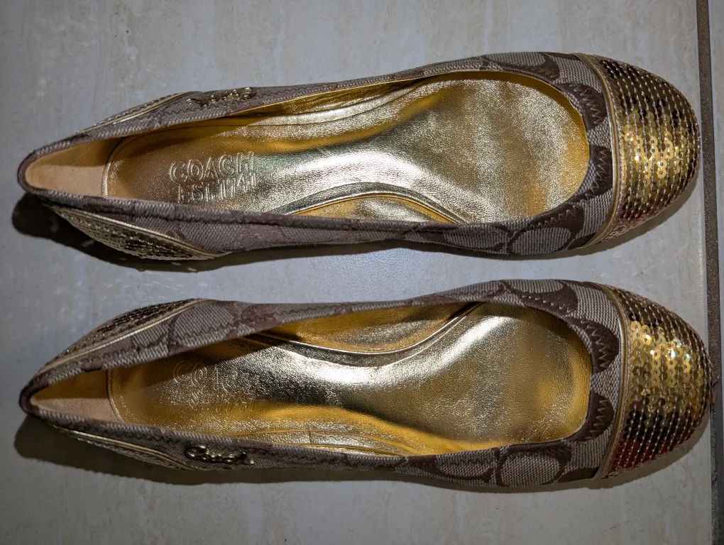 Coach Ballet Flats Size 5 thumbnail