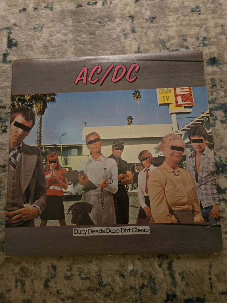 ACDC Vinyl Dirty Deeds Done Dirt Cheap thumbnail