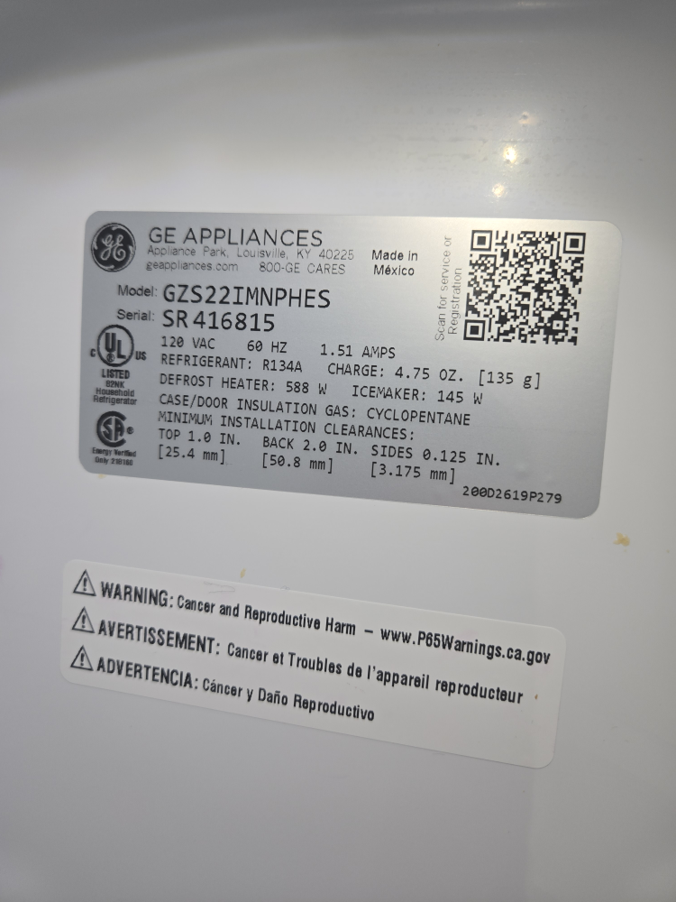 GE Appliances Side-by-Side Refrigerator - photo 3