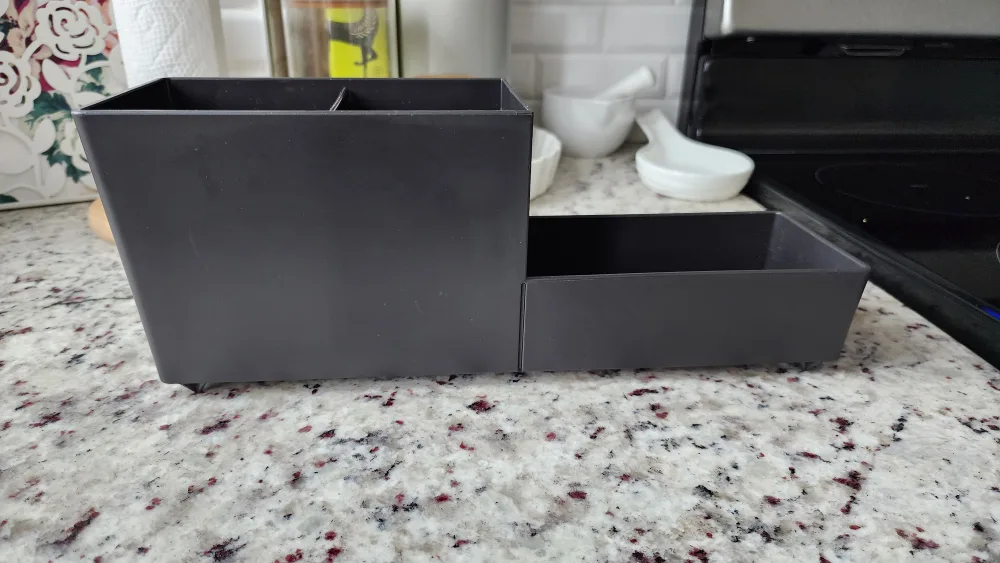 URGENT *Moving Sale* Kitchen Utensil Rack - Black thumbnail