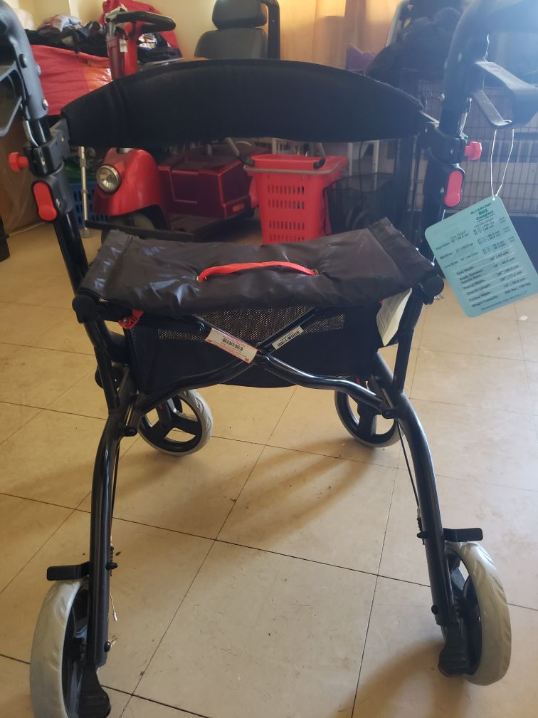 Ovation Rollator Walker with Seat - photo 3
