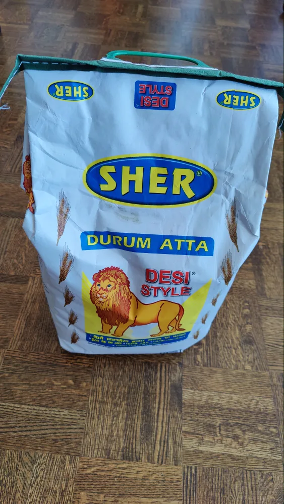 Sher Durum Atta Desi Style 20lb thumbnail